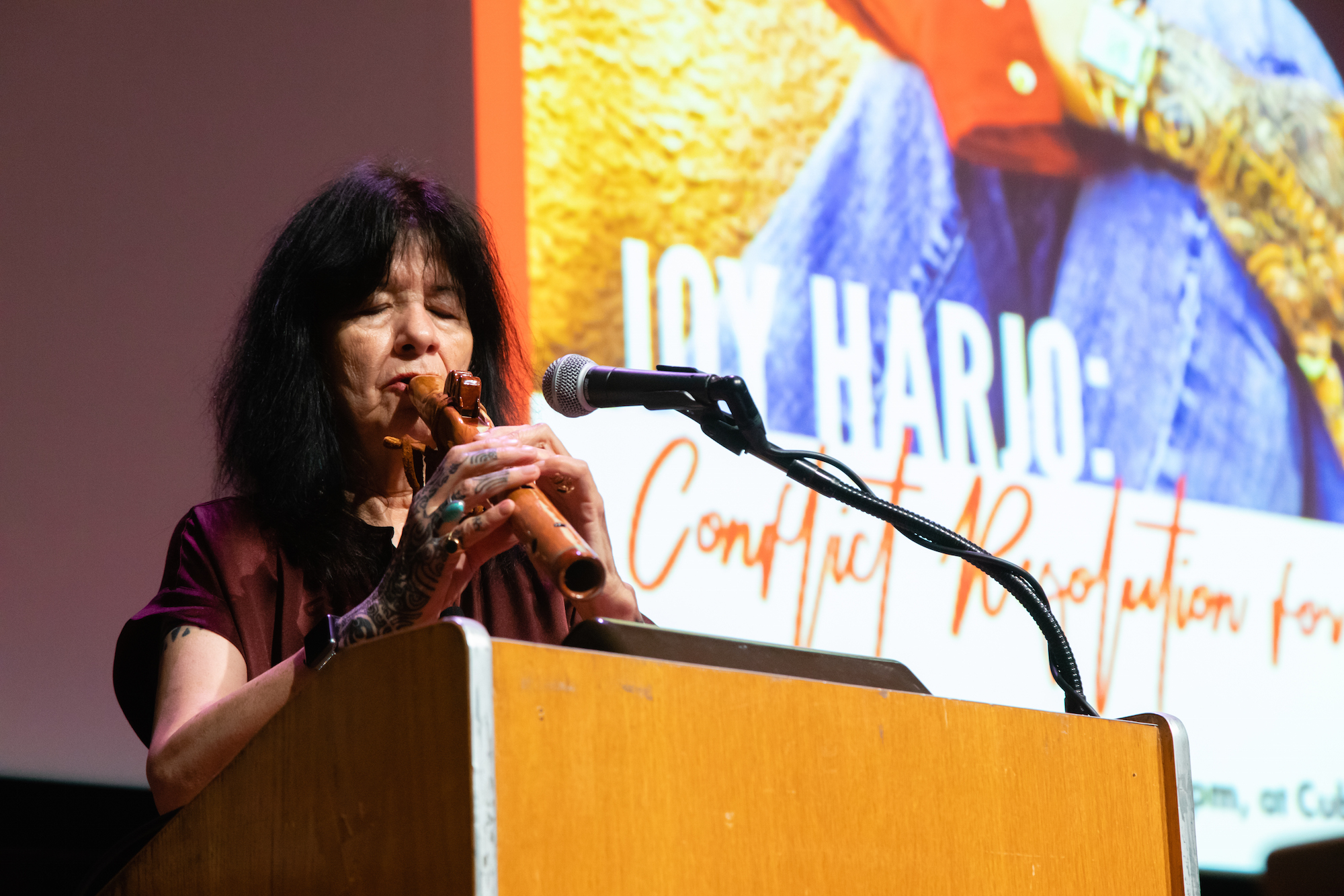 Robin Harjo IDA Online Courses. Long Live Our Mother Week 7: Joy Harjo: Conflict ...