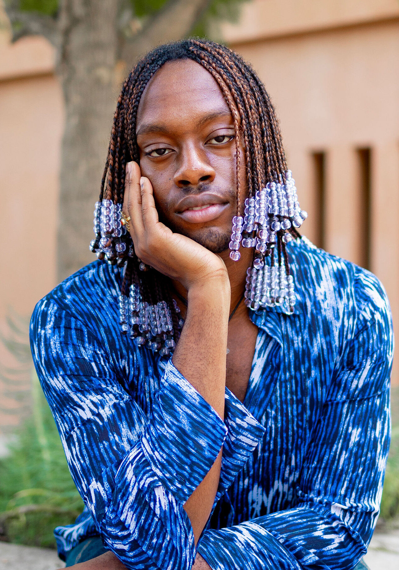Photo of Osadolor Osawemwenze, a 2023-24 Creative Honors Thesis Fellow