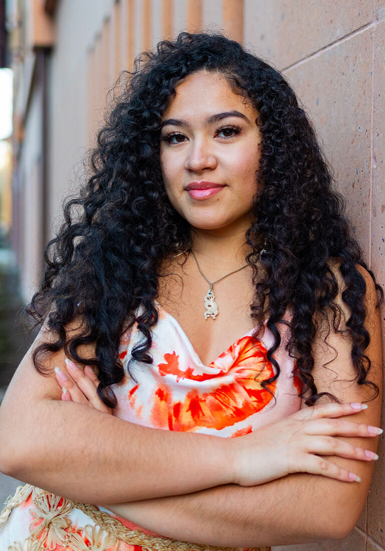 Photo of Leila Tamale, 2023-24 Creative Thesis Honors fellow